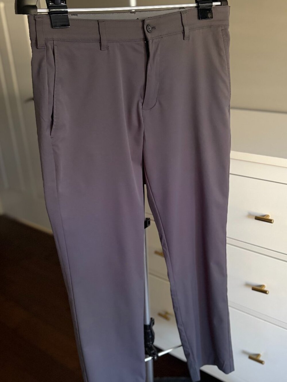 Ben Hogan Men’s Grey Flat Front Golf Pants Size 32x30